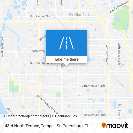 Mapa de 43rd North Terrace