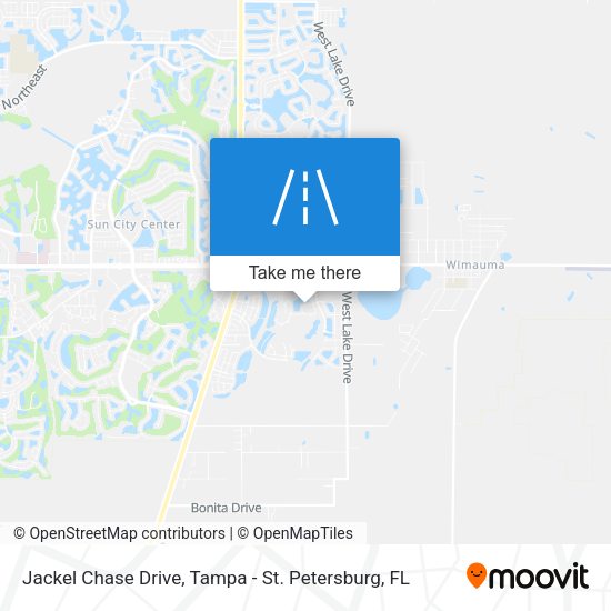 Jackel Chase Drive map