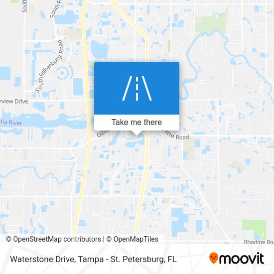 Mapa de Waterstone Drive