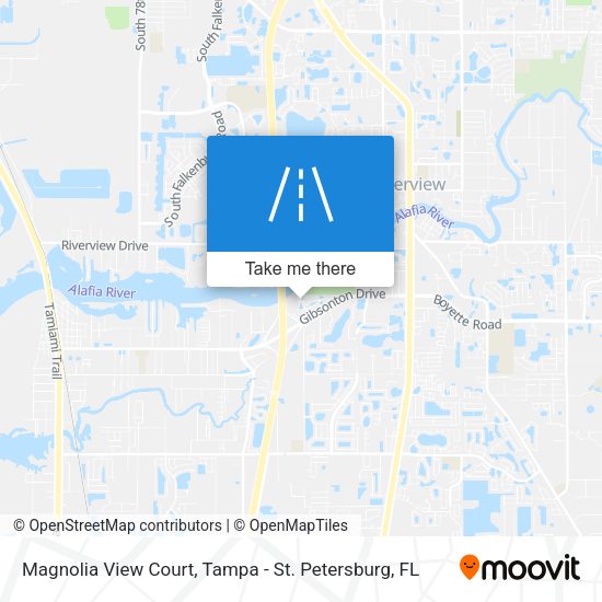 Mapa de Magnolia View Court