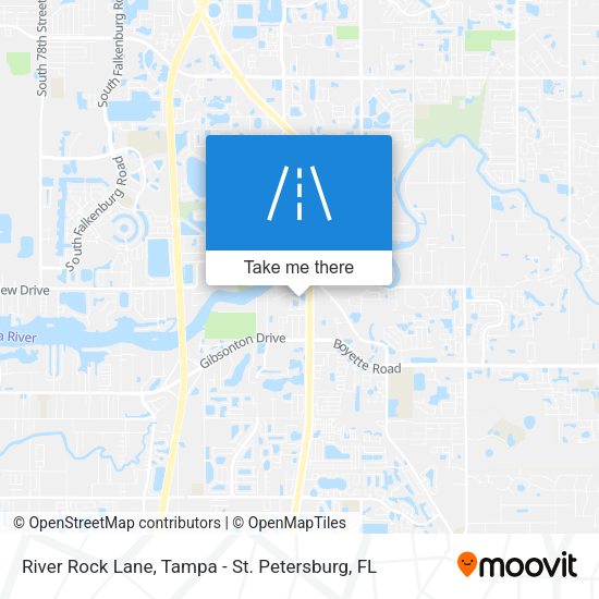 Mapa de River Rock Lane