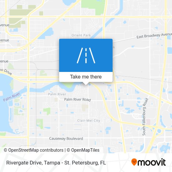 Rivergate Drive map