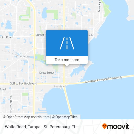 Mapa de Wolfe Road