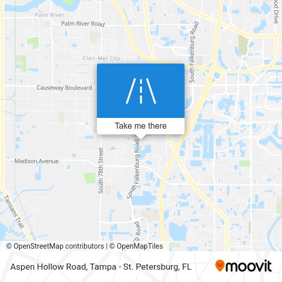 Mapa de Aspen Hollow Road