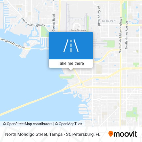 Mapa de North Mondigo Street