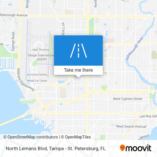 Mapa de North Lemans Blvd