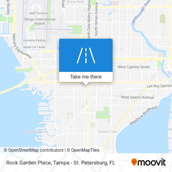 Rock Garden Place map