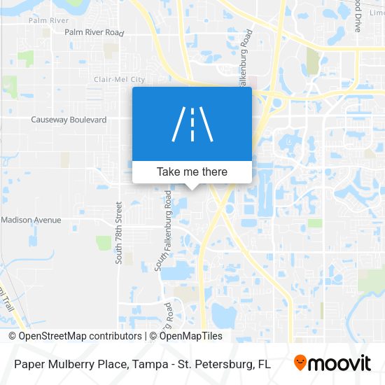 Paper Mulberry Place map