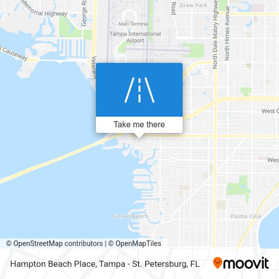 Mapa de Hampton Beach Place