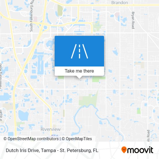 Mapa de Dutch Iris Drive
