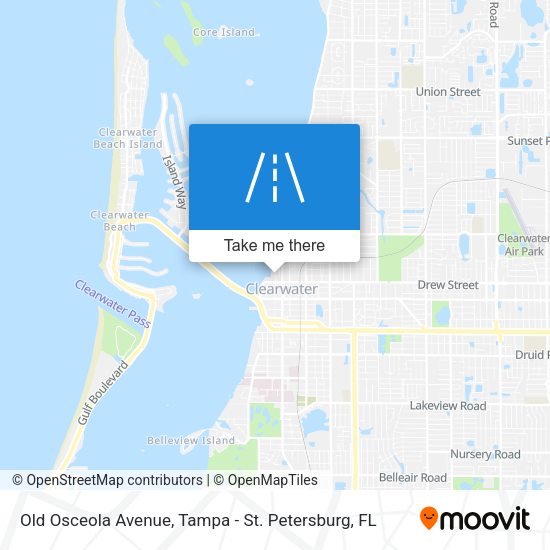 Mapa de Old Osceola Avenue