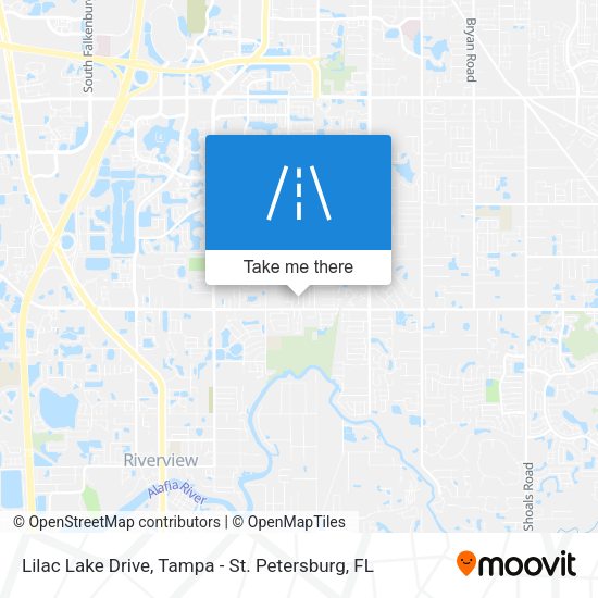 Lilac Lake Drive map