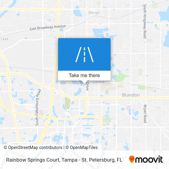 Rainbow Springs Court map