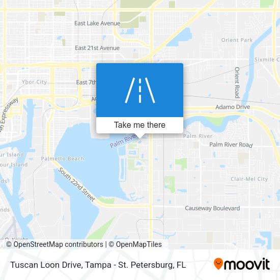 Tuscan Loon Drive map