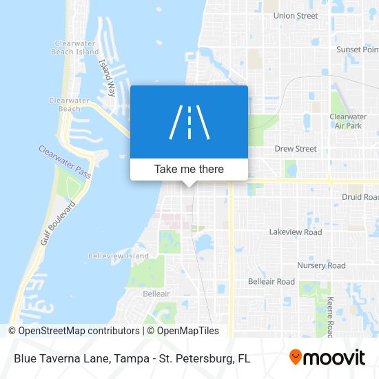 Mapa de Blue Taverna Lane