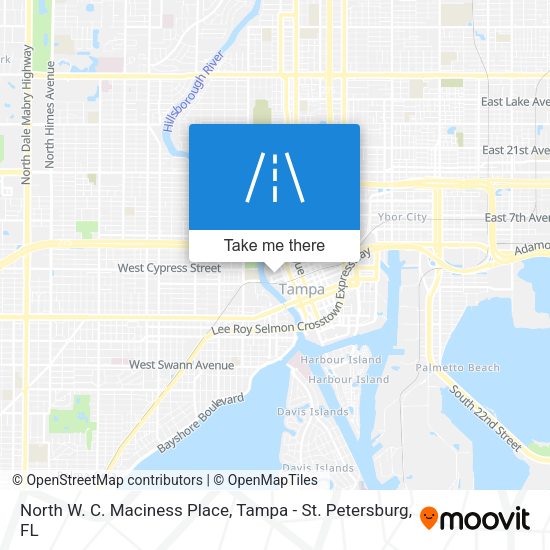 Mapa de North W. C. Maciness Place