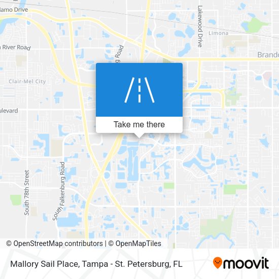 Mallory Sail Place map