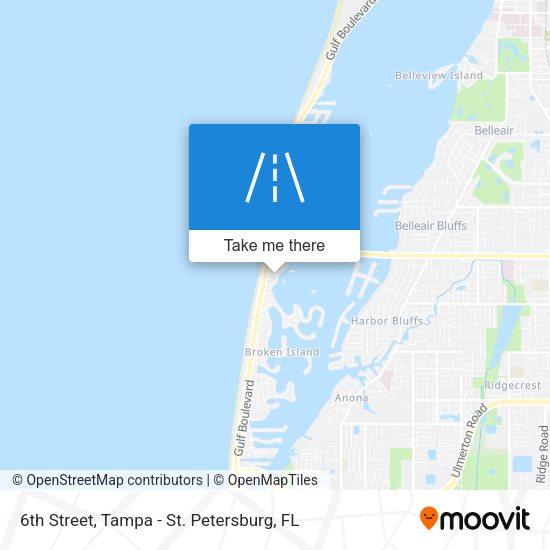 6th Street map