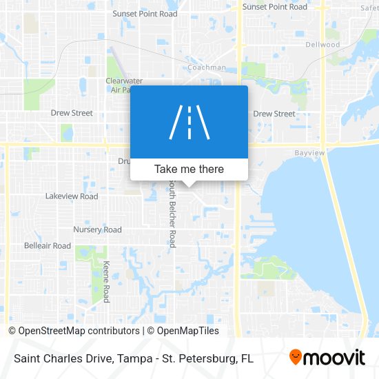 Saint Charles Drive map
