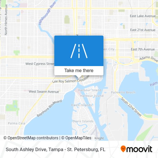 South Ashley Drive map