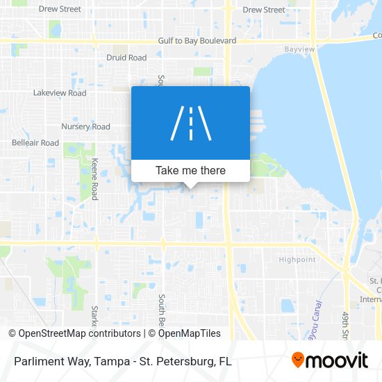 Parliment Way map
