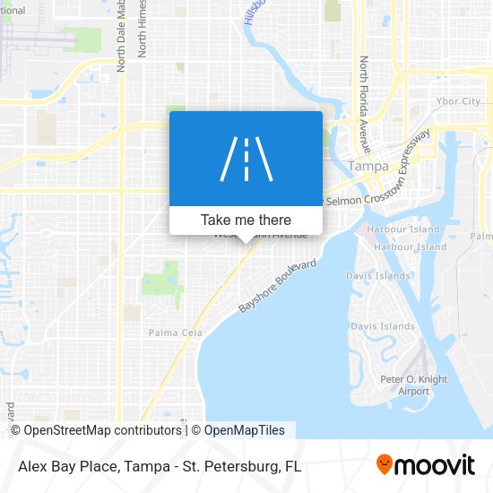 Alex Bay Place map