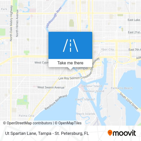 Ut Spartan Lane map