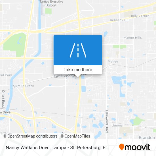 Mapa de Nancy Watkins Drive