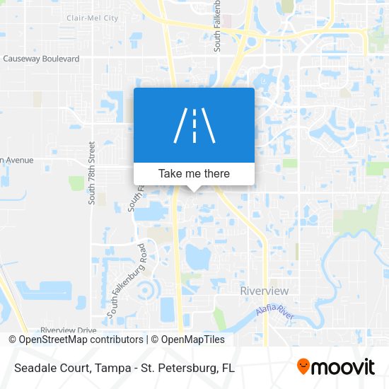 Seadale Court map