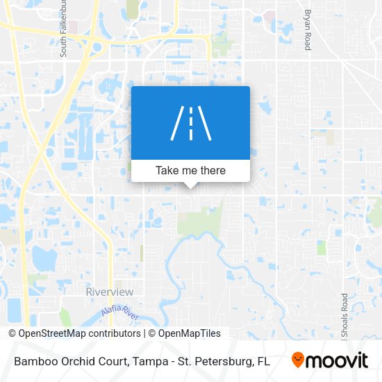 Bamboo Orchid Court map