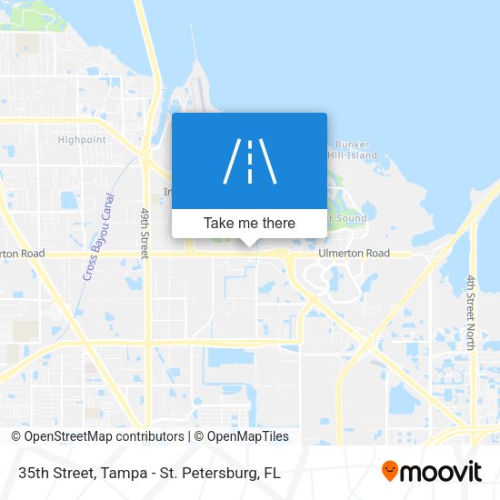 35th Street map