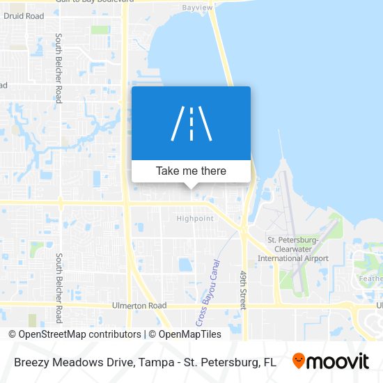 Breezy Meadows Drive map
