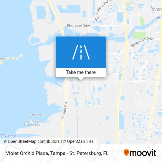 Violet Orchid Place map