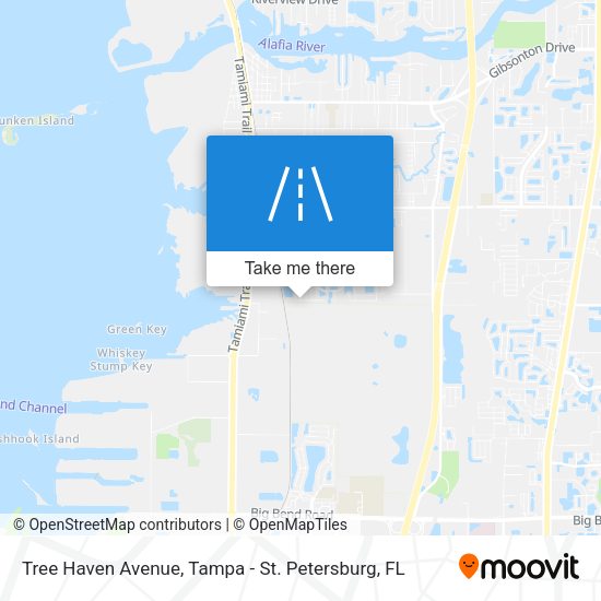 Tree Haven Avenue map