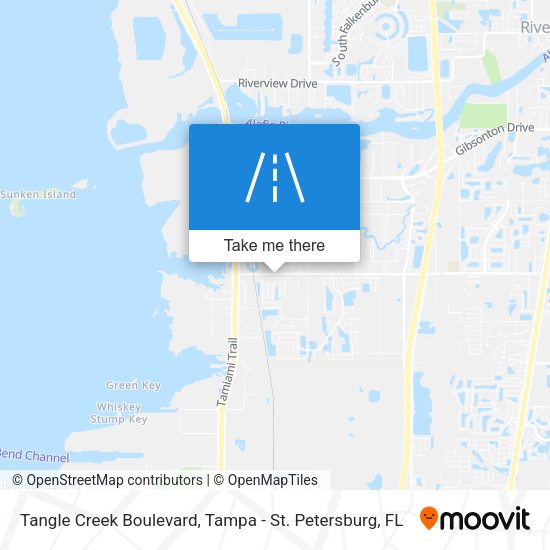Tangle Creek Boulevard map