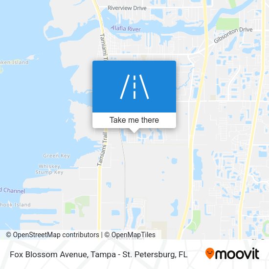 Fox Blossom Avenue map