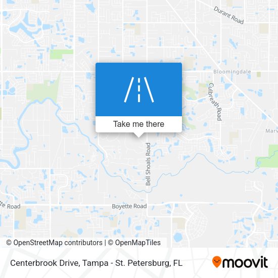 Mapa de Centerbrook Drive