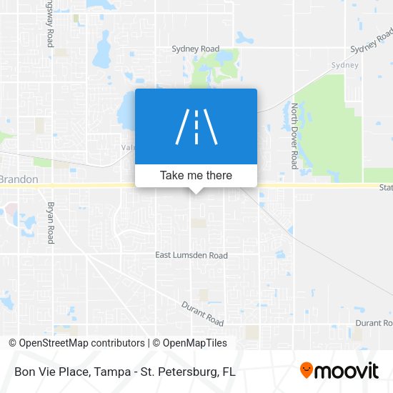 Mapa de Bon Vie Place