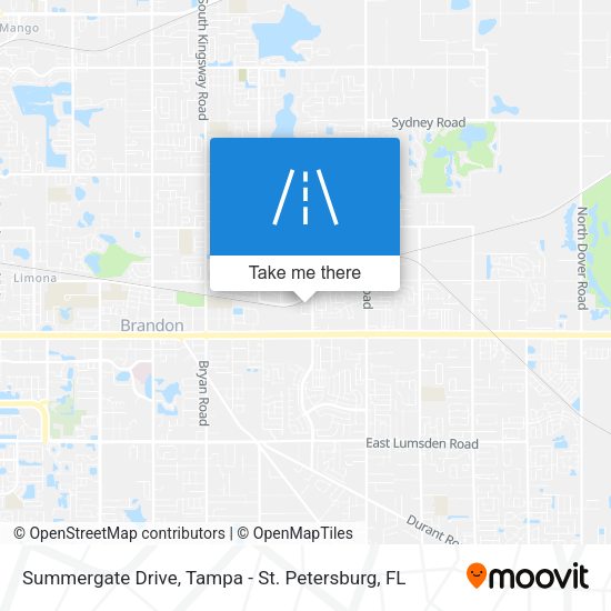 Summergate Drive map