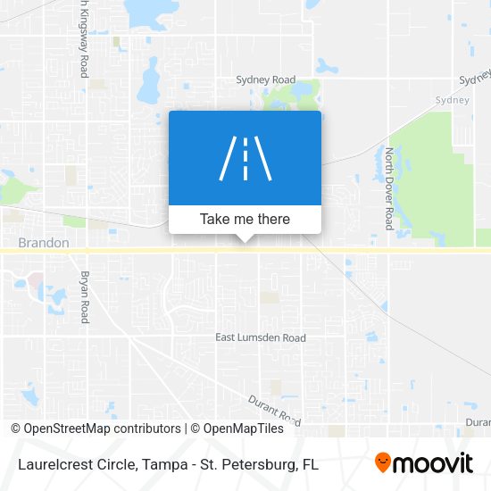 Laurelcrest Circle map