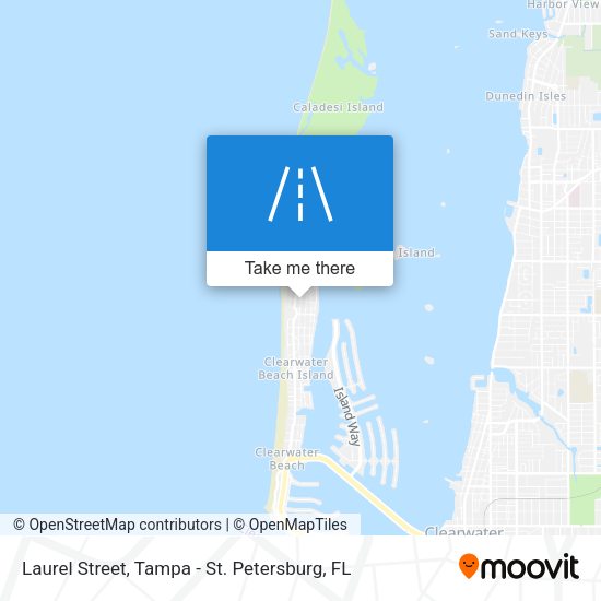 Laurel Street map