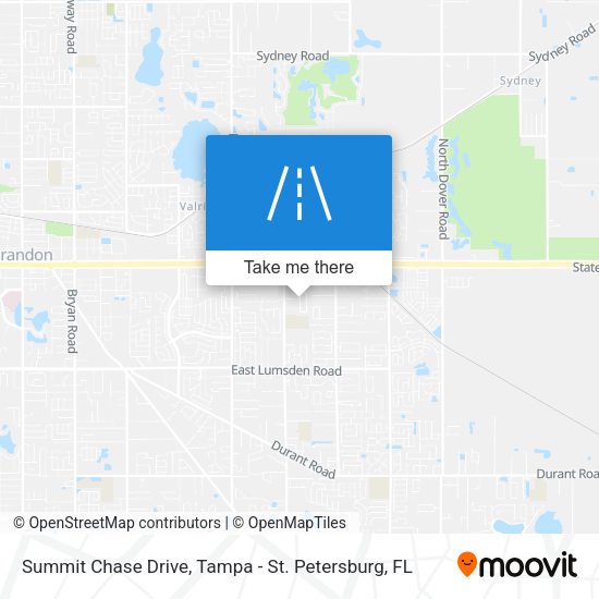Summit Chase Drive map