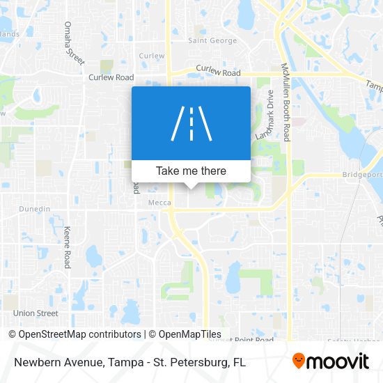 Newbern Avenue map