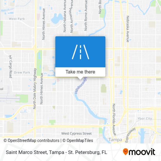 Saint Marco Street map