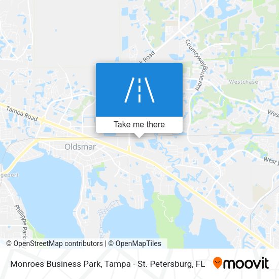 Mapa de Monroes Business Park