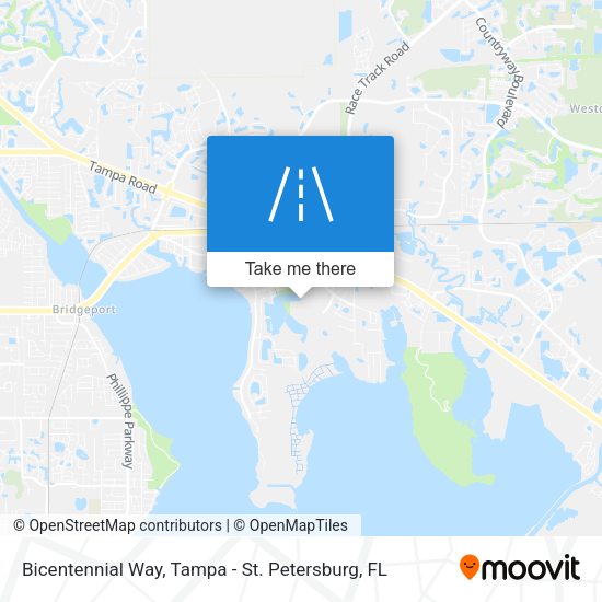 Mapa de Bicentennial Way