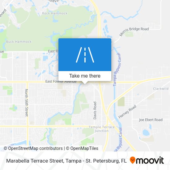 Marabella Terrace Street map