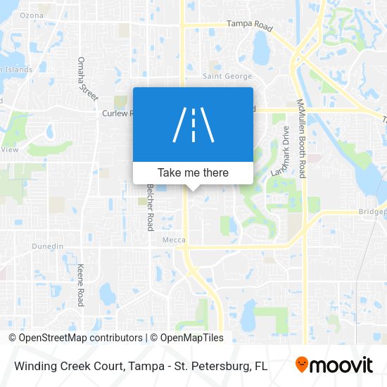 Winding Creek Court map