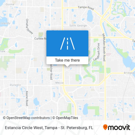 Mapa de Estancia Circle West