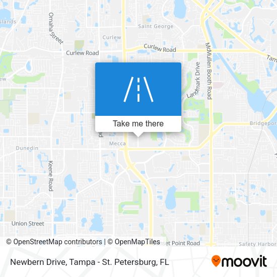 Newbern Drive map